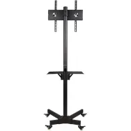 Stojak podłogowy na monitor Techly LCD/LED/Plazma 23-55" 100730 - 25 kg/Czarny | Sklep ITnes.pl - IT for BUSINESS