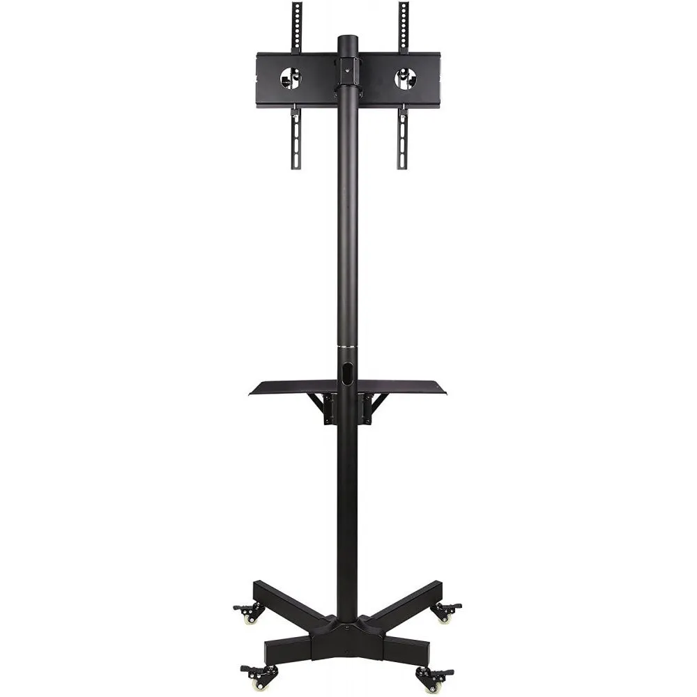 Stojak podłogowy na monitor Techly LCD/LED/Plazma 23-55" 100730 - 25 kg/Czarny | Sklep ITnes.pl - IT for BUSINESS