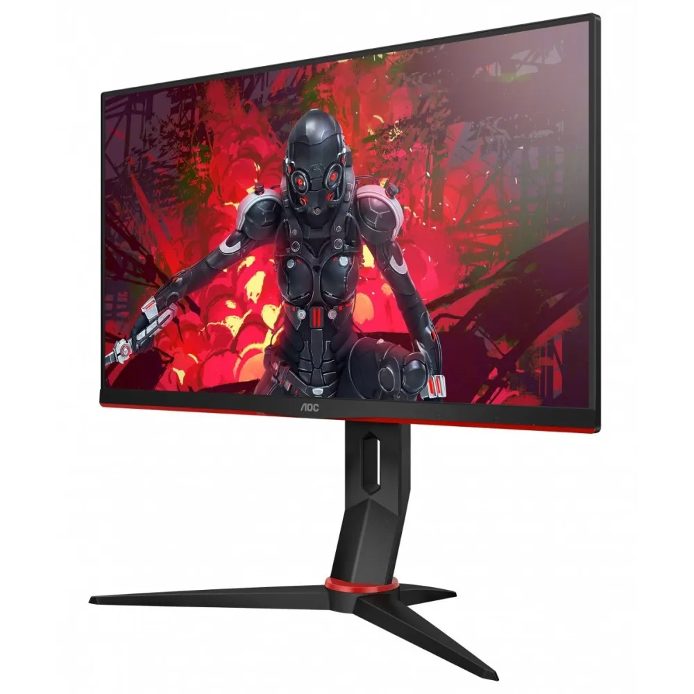 Monitor AOC 24G2U/BK - 24"/1920x1080 (Full HD)/144Hz/IPS/FreeSync/1 ms/pivot/Czarny - zdjęcie