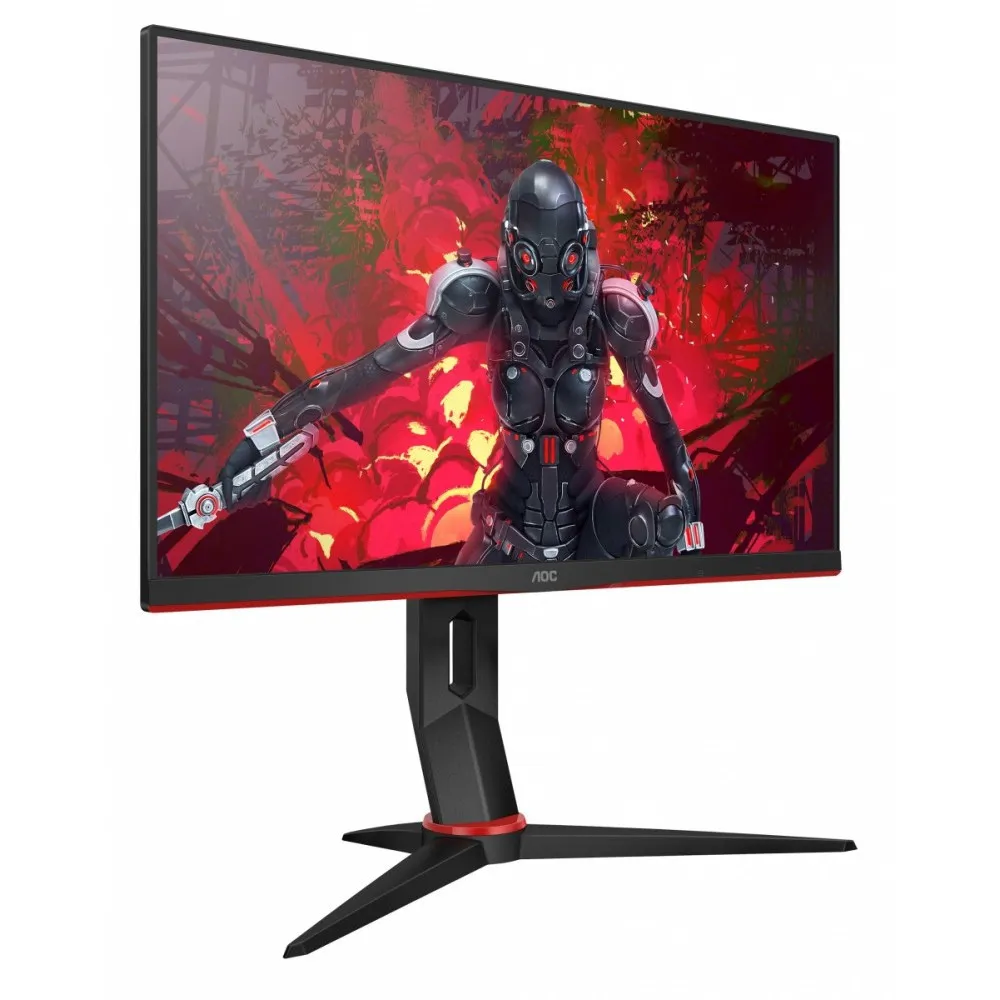 Monitor AOC 24G2U/BK - 24"/1920x1080 (Full HD)/144Hz/IPS/FreeSync/1 ms/pivot/Czarny