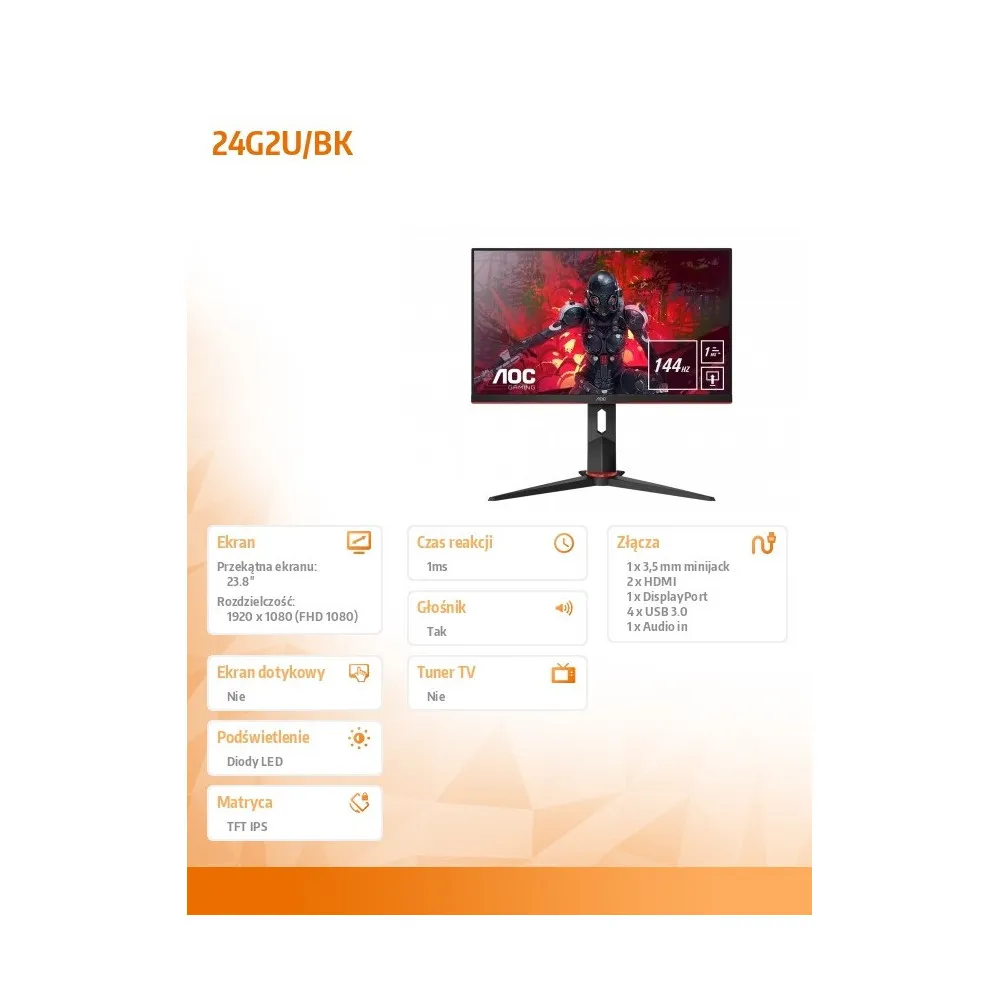 AOC 24G2U/BK
