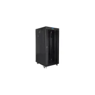 Szafa rack 19" 27U Lanberg FF01-6827-12B, 600 x 800 x 1461 mm, drzwi szklane | Sklep ITnes.pl, IT for BUSINESS