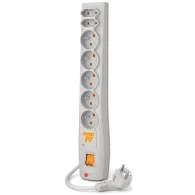 Listwa zasilająca Acar P7 7x 230V PL W0117 - 7 gniazd, 1,5m, Szara | Sklep ITnes.pl - IT for BUSINESS