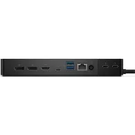 Stacja dokująca Dell Thunderbolt Dock WD22TB4 180W 210-BDTD, 1xHDMI, 2xDP, 3xUSB 3.2, 2xUSB-C 3.2, 2xThunderbolt, 1xRJ-45, Czarn