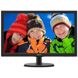 Monitor Philips 223V5LHSB2 223V5LHSB2/00 - 22"/1920x1080 (Full HD)/60Hz/TN/5 ms/Czarny