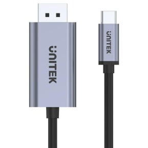 Kabel Unitek USB-C ,  DisplayPort 1.2 4K 60Hz Ultra HD (M, M) V1409A - zdjęcie poglądowe 2