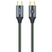 Kabel Unitek USB-C 100W PD 4K@60Hz (M/M) C14079GN - 1 m, Czarny, Szary