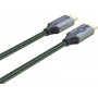 Kabel Unitek USB-C 100W PD 4K@60Hz (M, M) C14079GN - zdjęcie poglądowe 1