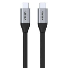 Kabel Unitek USB-C 3.1 Gen 2 4K@60Hz (M, M) C14082ABK - zdjęcie poglądowe 2