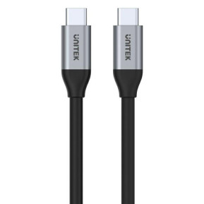 Kabel Unitek USB-C 3.1 Gen 2 4K@60Hz (M, M) C14082ABK - zdjęcie poglądowe 2