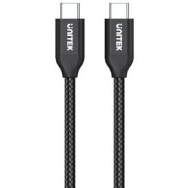 Kabel Unitek USB-C 100W PD (M/M) C14059BK - 2 m, Czarny