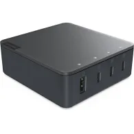 Ładowarka USB Lenovo Go 130W Multi-Port Charger G0A6130WEU - 3x USB-C, 1x USB-A, Czarna