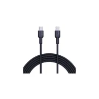 Kabel AUKEY USB-C do USB-C CB-NCC1 BK, Power Delivery 60W 3A, USB 2.0, 1m, Czarny | Sklep ITnes.pl, IT for BUSINESS