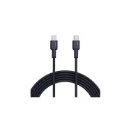 Kabel AUKEY USB-C do USB-C CB-NCC1 BK, Power Delivery 60W 3A, USB 2.0, 1m, Czarny | Sklep ITnes.pl, IT for BUSINESS