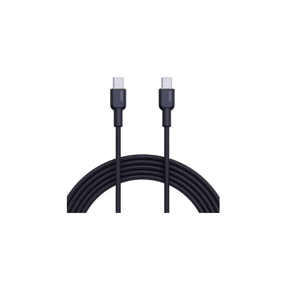 Kabel AUKEY USB-C do USB-C CB-NCC1 BK, Power Delivery 60W 3A, USB 2.0, 1m, Czarny | Sklep ITnes.pl, IT for BUSINESS Kabel AUKEY USB-C do USB-C CB-NCC1 BK, Power Delivery 60W 3A, USB 2.0, 1m, Czarny | Sklep ITnes.pl, IT for BUSINESS