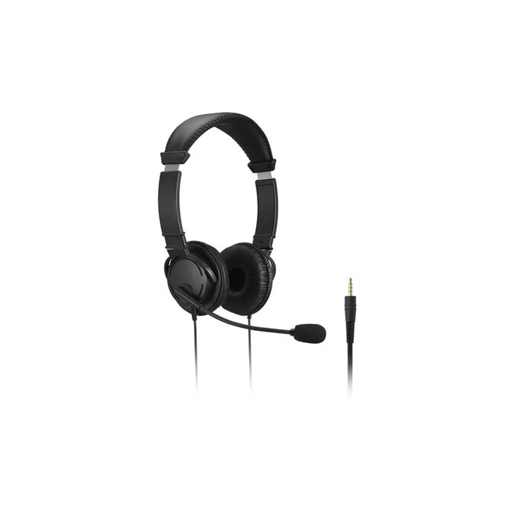 Słuchawki z mikrofonem Kensington K33597WW - Czarne