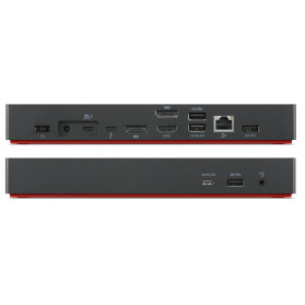 Stacja dokująca Lenovo ThinkPad Universal Thunderbolt 4 Dock 40B00135EU - 1xHDMI 2.1, 2xDP, 1xUSB-C, 4xUSB 3.2, 1xRJ-45, 1xAudio Jack - zdjęcie 2