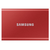 Dysk zewnętrzny Samsung USB 3.2 Portable SSD T7 1TB MU-PC1T0R/WW - Czerwony