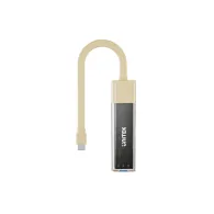 Hub USB Unitek Bi-Directional Hub USB-C with Detachable Cable H1319ACL01 - USB-C do 4x USB-A, Kremowy