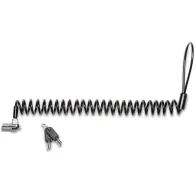 Przenośna linka zabezpieczająca Kensington NanoSaver K66640EU - Otwierana kluczem, Czarna