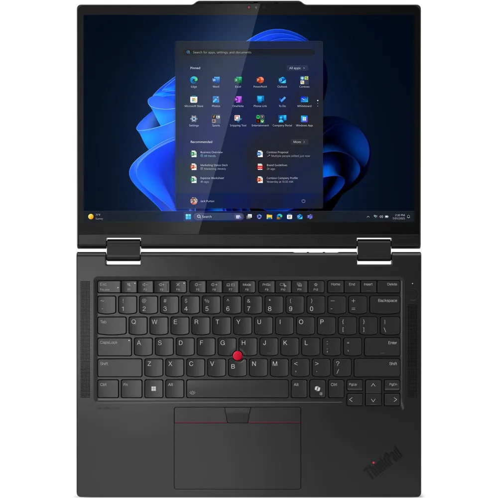 Laptop Lenovo ThinkPad T14s 2-in-1 Gen 1 21R3002LPB - Core Ultra 5 225U/14" WUXGA IPS MT/RAM 16GB/SSD 1TB/5G/Win 11 Pro/1OS-Pr