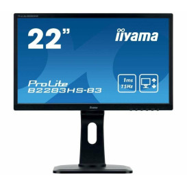 Monitor iiyama ProLite B2283HS-B3 C - 21,5"/1920x1080 (Full HD)/75Hz/TN/1 ms/pivot/Czarny