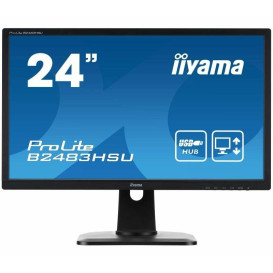Monitor iiyama ProLite B2483HSU-B1DP C - 24"/1920x1080 (Full HD)/60Hz/TN/1 ms/pivot/Czarny
