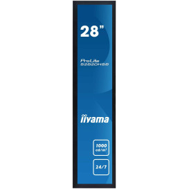 Monitor iiyama ProLite Non Touch LFD S2820HSB-B1 - 28"/1920x360/60Hz/16:3/IPS/8 ms/Czarny