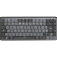 Klawiatura bezprzewodowa Logitech MX Mechanical Clicky 920-010759 - Grafitowa