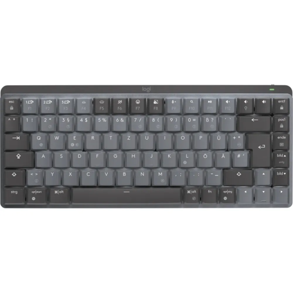 Klawiatura bezprzewodowa Logitech MX Mechanical Clicky 920-010759 - Grafitowa