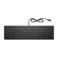 Klawiatura przewodowa HP Pavilion 300 4CE96AA - USB-A, Czarna