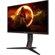 Monitor AOC 24G2SU/BK, 23,8", 1920x1080 (FHD), 165Hz, VA, G-Sync, 1 ms, pivot, Czerwony | Sklep ITnes.pl, IT for BUSINESS