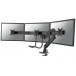 Uchwyt biurkowy do monitorów Neomounts by NewStar 17-24" NM-D775DX3BLACK - 3 monitory, Czarny