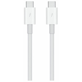 Kabel Apple Thunderbolt 3 (USB-C) MQ4H2ZM/A - 80 cm, Biały