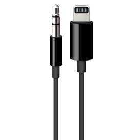 Kabel Apple Lightning / Jack 3,5 mm MR2C2ZM/A - 1,2 m, Czarny