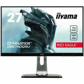 Monitor iiyama G-Master Red Eagle GB2760QSU-B1 B - 27"/2560x1440 (QHD)/144Hz/TN/FreeSync/1 ms/pivot/Czarny
