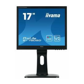 Monitor iiyama ProLite B1780SD-B1 C - 17"/1280x1024 (SXGA)/75Hz/5:4/TN/5 ms/pivot/Czarny