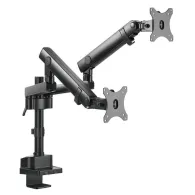 Uchwyt biurkowy na monitory Maclean 17-32" 2 x 8kg MC-812 - Czarny | Sklep ITnes.pl - IT for BUSINESS