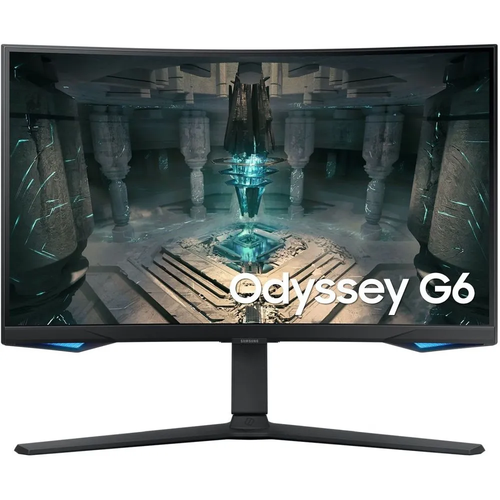 Monitor Samsung Odyssey G6 LS27BG650EUXEN, 27", 2560x1440 (QHD), 240Hz, zakrzywiony, VA, FreeSync, HDR, 1 ms, pivot, Czarny | Sk