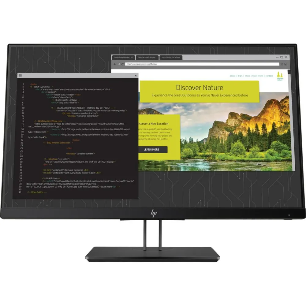 Monitor HP Z24nf G2 1JS07A4, 23,8", 1920x1080 (FHD), 75Hz, IPS, 5 ms, pivot, Czarny | Sklep ITnes.pl, IT for BUSINESS Monitor HP Z24nf G2 1JS07A4, 23,8", 1920x1080 (FHD), 75Hz, IPS, 5 ms, pivot, Czarny | Sklep ITnes.pl, IT for BUSINESS