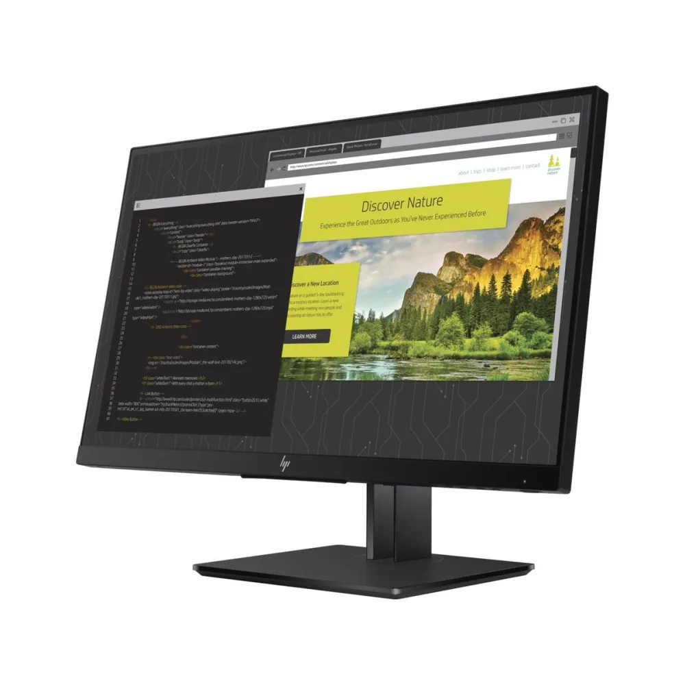 Zdjęcie produktu Monitor HP Z24nf G2 1JS07A4 - 23,8"/1920x1080 (Full HD)/75Hz/IPS/5 ms/pivot/Czarny