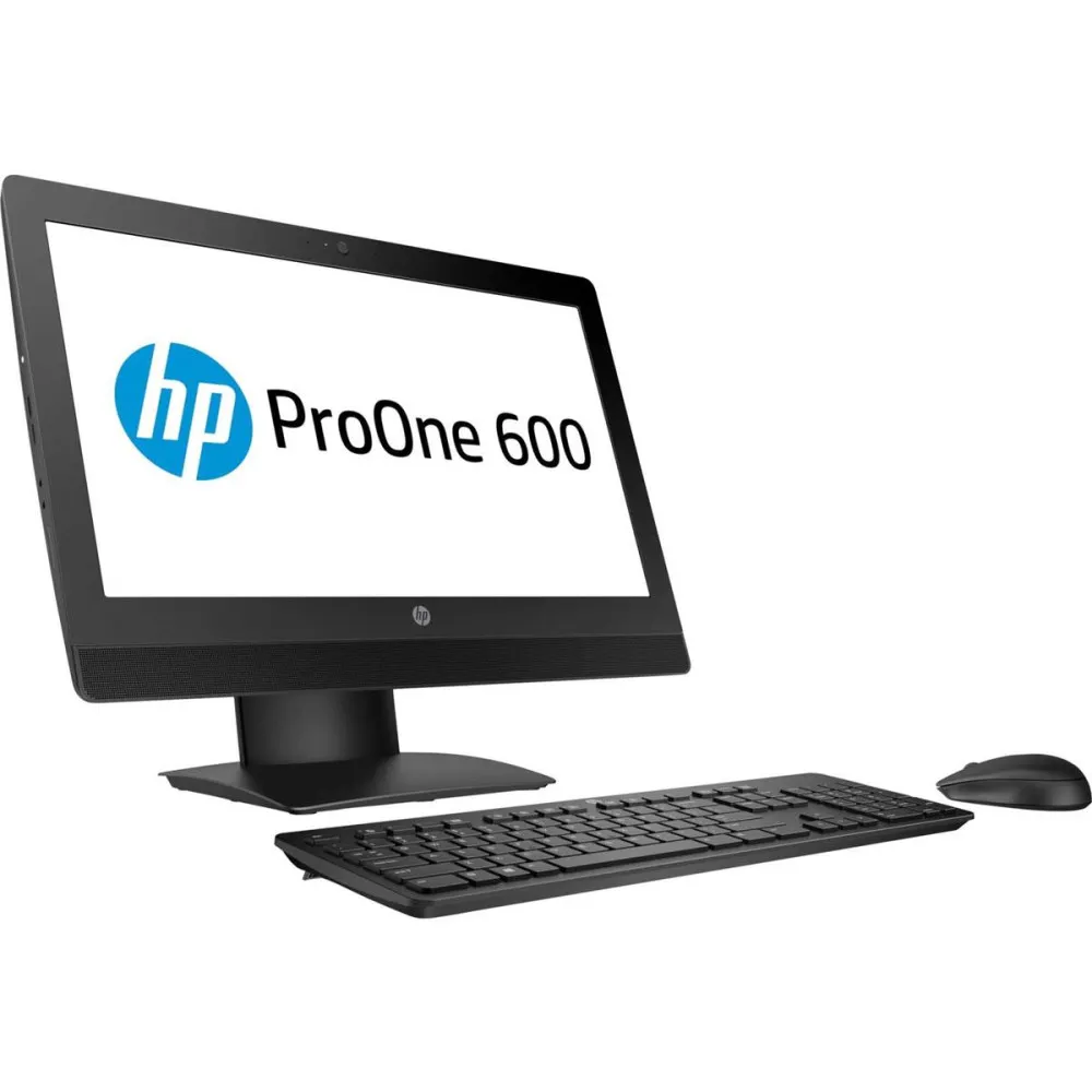 Komputer All-in-One HP ProOne 600 G3 2KR72EA - i5-7500/21,5" FHD IPS/RAM 8GB/HDD 1TB/Czarny/WiFi/DVD/Windows 10 Pro/3 lata OS - zdjęcie