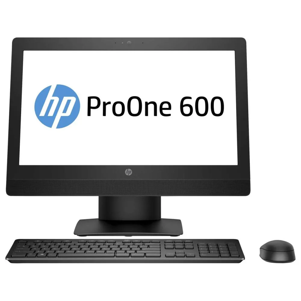 Komputer All-in-One HP ProOne 600 G3 2KR72EA - i5-7500/21,5" FHD IPS/RAM 8GB/HDD 1TB/Czarny/WiFi/DVD/Windows 10 Pro/3 lata OS - zdjęcie