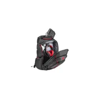 Plecak na laptopa Genesis Pallad 500 17,3" NBG-0986, Czarny, Czerwony | Sklep ITnes.pl, IT for BUSINESS