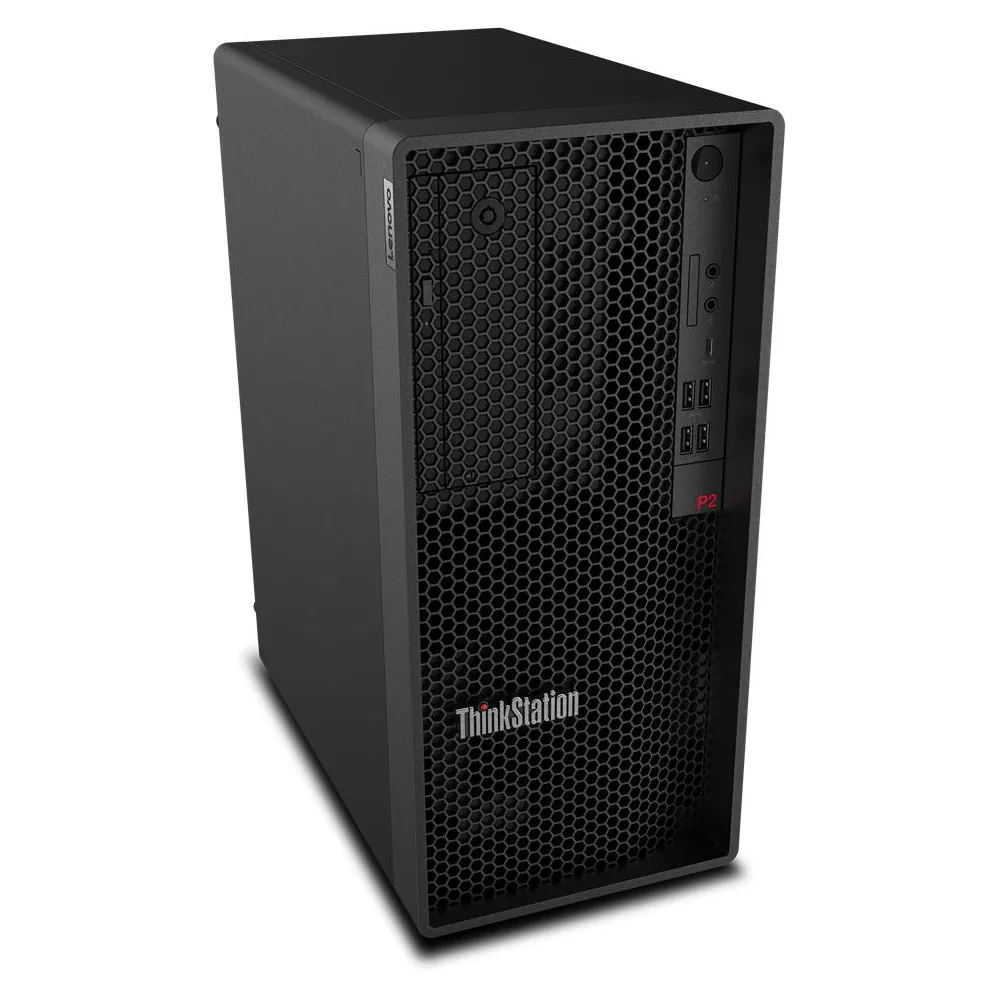 Stacja robocza Lenovo ThinkStation P2 Tower Gen 2 30JQ0033YM - Tower/Core Ultra 9 285K vPro/RAM 32GB/1TB/GF RTX 4060/Win 11 Pro/3OS (1Premier) - zdjęcie
