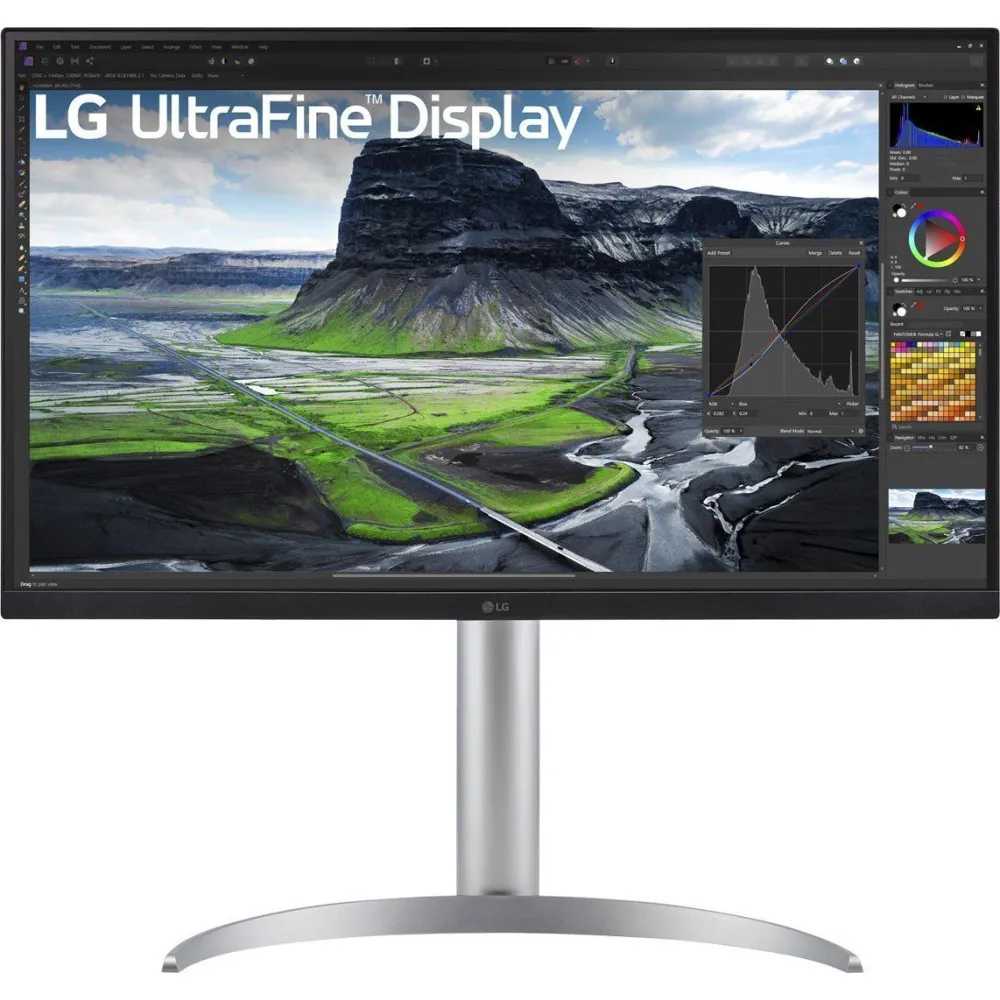 Monitor LG UltraFine 27UQ850V-W 27UQ850V-W.AEU, 27", 3840x2160 (4K), 60Hz, IPS, FreeSync, HDR, 5 ms, pivot, Biały | Sklep ITnes.