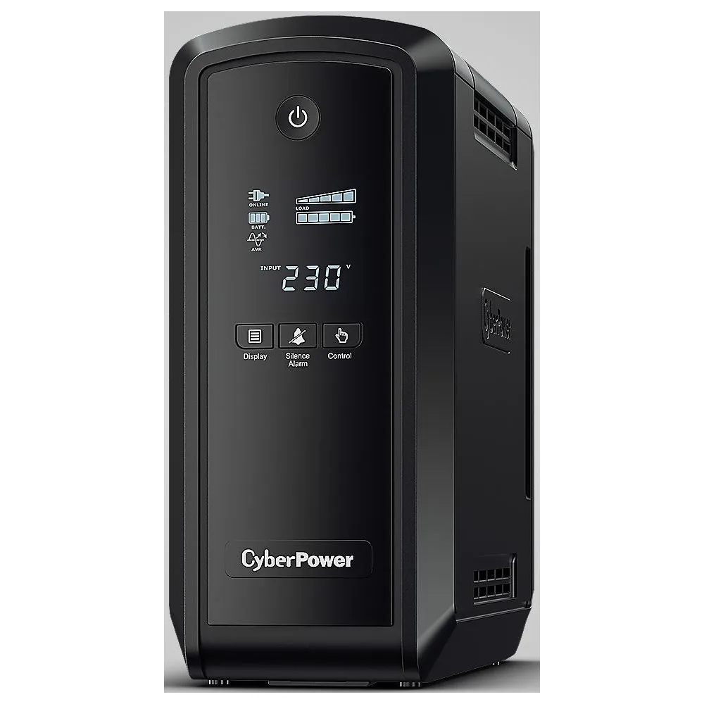 Zasilacz awaryjny UPS CyberPower CP900EPFCLCD, 900VA|540W, topologia line-interactive, USB, RJ11|RJ45 | Sklep ITnes.pl, IT for B
