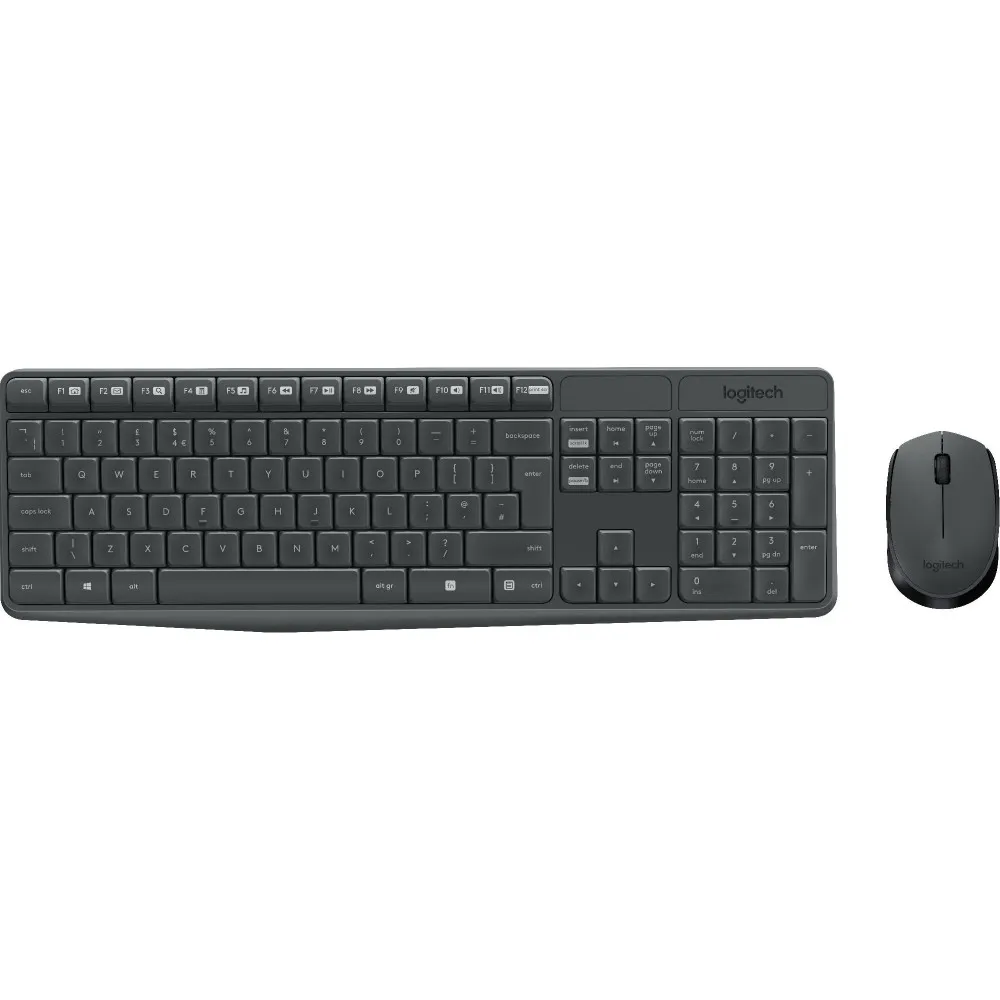 Logitech MK235 Wireless Keyboard Mouse Combo-GREY | Sklep ITnes.pl - IT for BUSINESS