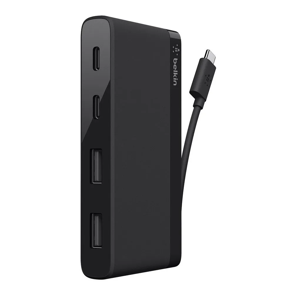 Stacja dokująca Belkin USB-C Mini Hub F4U090BTBLK, 4 porty, Czarna | Sklep ITnes.pl, IT for BUSINESS