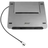 Podstawka pod laptopa Acer Stand + 5-in-1 Docking - 1 x HDMI/1 x USB-C/3 x USB-A/Kolor srebrny - HP.DSCAB.012 | Sklep ITnes.pl -